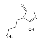 3-(3-aminopropyl)imidazolidine-2,4-dione Structure