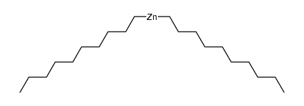 di-n-decylzinc Structure