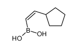 (E)-(2-环戊烯基)硼酸结构式