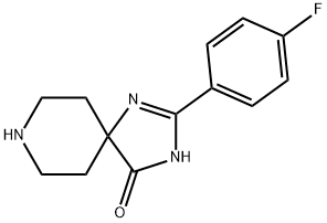 2-(4-Fluorophenyl)-1,3,8-triazaspiro[4.5]dec-1-en-4-one图片