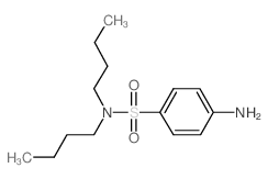 4-Amino-N,N-dibutylbenzenesulfonamide结构式