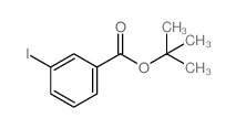 tert-butyl 3-iodobenzoate structure