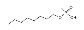 n-octyl methylphosphonic acid结构式