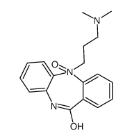 3-[10,11-Dihydro-11-oxo-5H-dibenzo[b,e][1,4]diazepin-5-yl]-N,N-dimethyl-1-propanamineN-oxide Structure