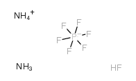 ammonium hexafluorophosphate fluoride Structure