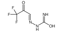 2-(3,3,3-Trifluoro-2-oxopropylidene)hydrazinecarboxamide结构式