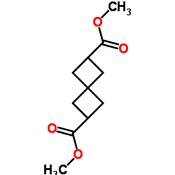 Dimethyl spiro[3.3]heptane-2,6-dicarboxylate Structure