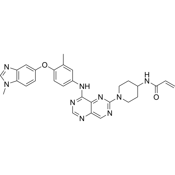 Zongertinib结构式