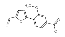 5-(2-METHOXY-4-NITRO-PHENYL)-FURAN-2-CARBALDEHYDE结构式