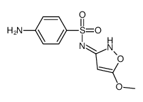 N1-(5-methoxyisoxazol-3-yl)sulphanilamide Structure