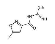 3-Isoxazolecarboxamide, N-(aminoiminomethyl)-5-methyl- structure