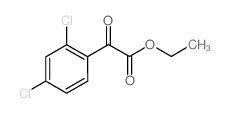 ETHYL 2,4-DICHLOROBENZOYLFORMATE Structure