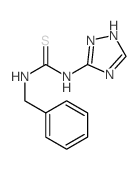 1-benzyl-3-(2H-1,2,4-triazol-3-yl)thiourea Structure