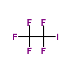 Pentafluoroethyl iodide structure