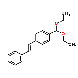 4-(二乙氧基甲基)-反-均二苯乙烯图片