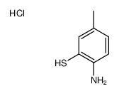 2-amino-5-methylbenzenethiol,hydrochloride structure