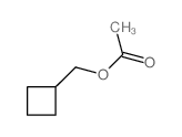 cyclobutylmethyl acetate structure