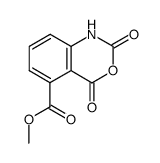 2,4-dioxo-1,4-dihydro-2H-benz[d][1,3]oxazine-5-carboxylic acid methyl ester Structure