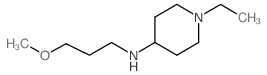 (1-Ethyl-piperidin-4-yl)-(3-methoxy-propyl)-amine Structure