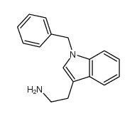 2-(1-苄基-1H-吲哚-3-基)-乙胺结构式