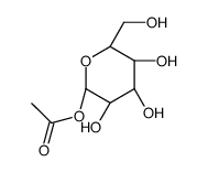 [(2R,3R,4S,5R,6R)-3,4,5-trihydroxy-6-(hydroxymethyl)oxan-2-yl] acetate Structure