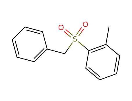 1-(benzylsulfonyl)-2-methylbenzene Structure