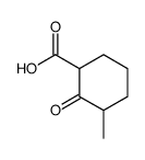 3-methyl-2-oxocyclohexane-1-carboxylic acid结构式