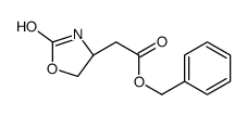 (S)-benzyl 2-(2-oxooxazolidin-4-yl)acetate结构式