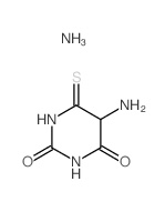 5-amino-6-sulfanylidene-1,3-diazinane-2,4-dione Structure