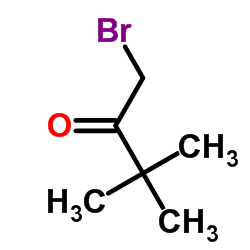 1-Brom-3,3-dimethylbutan-2-on Structure