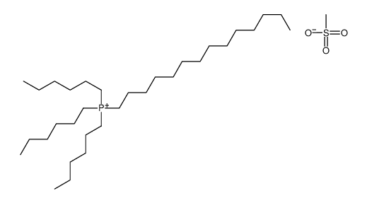 methanesulfonate,trihexyl(tetradecyl)phosphanium Structure