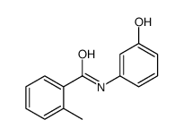 N-(3-hydroxyphenyl)-2-methylbenzamide Structure