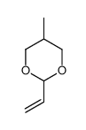 2-ethenyl-5-methyl-1,3-dioxane Structure