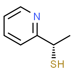 2-Pyridinemethanethiol,alpha-methyl-,(alphaS)-(9CI) structure