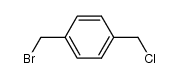 1-(bromomethyl)-4-(chloromethyl)benzene结构式