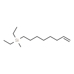 Silane, diethylmethyl-7-octenyl- picture