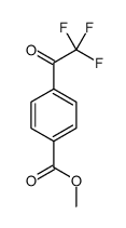 methyl 4-(2,2,2-trifluoroacetyl)benzoate结构式