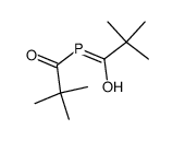 Dipivaloylphosphin Structure