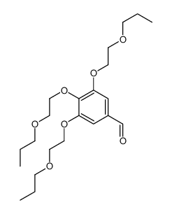 3,4,5-tris(2-propoxyethoxy)benzaldehyde结构式