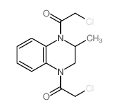 Quinoxaline,1,4-bis(chloroacetyl)-1,2,3,4-tetrahydro-2-methyl- (7CI,8CI,9CI) picture