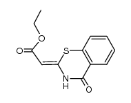 ethyl 2-(4-oxo-3,4-dihydro-2H-1,3-benzothiazin-2-ylidene)acetate Structure