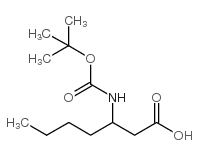 3-叔丁氧羰基氨基庚酸图片