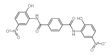 1,4-Benzenedicarboxamide,N1,N4-bis(2-hydroxy-5-nitrophenyl)- structure