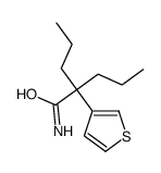 2-propyl-2-thiophen-3-ylpentanamide Structure