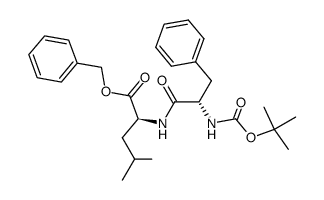 Boc-Phe-Leu-OBn结构式