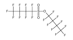 perfluorobutyl 1,1,2,2,3,3,4,4,4-nonafluorobutane-1-sulfonate Structure