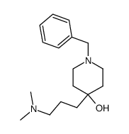 1-benzyl-4-(3-dimethylamino-propyl)-piperidin-4-ol结构式