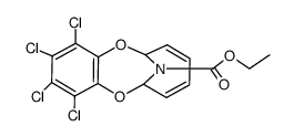 ethyl 9,10,11,12-tetrachloro-2,7-dihydro-2,7-epiminobenzo[b][1,4]dioxecine-13-carboxylate Structure