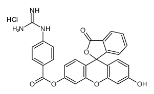 FLUORESCEIN MONO-P-GUANIDINOBENZOATE*HYD ROCHLORIDE picture