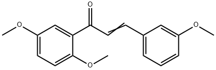 (2E)-1-(2,5-二甲氧基苯基)-3-(3-甲氧基苯基)丙-2-烯-1-酮图片